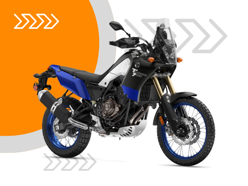 Yamaha Tenere 700 soodne mootorratta rent Tallinnas